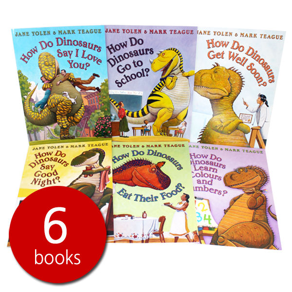 How Do Dinosaurs 6 books - 페이퍼북