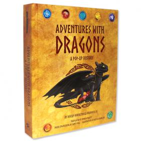 DreamWorks Dragons: Adventures with Dragons: A Pop-Up History - 팝업북