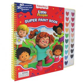 Fisher-Price Little People Super Paint Book - 하드커버북