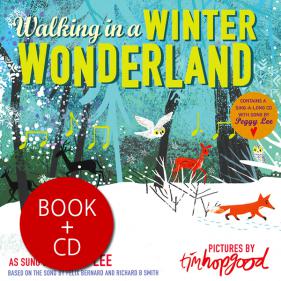 [크리스마스 북쿠폰] Walking in a Winter Wonderland Book & CD - 하드커버북