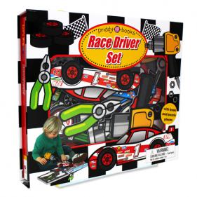[솔드아웃] Priddy books Lets Pretend Race Driver Set - 보드북
