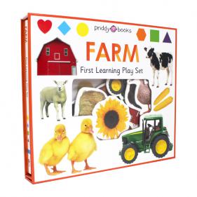 Priddy books Farm First Learning Play Set - 보드북