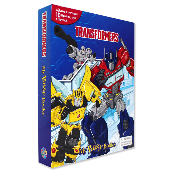 renewal) Transformers My Busy Book - 트랜스포머 비지북