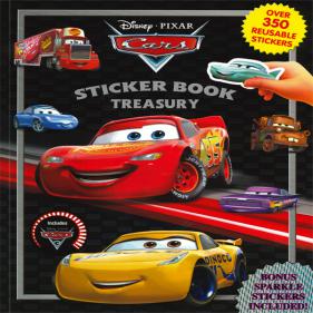 Disney PIXAR Car2 Sticker Book Treasury - 스티커북