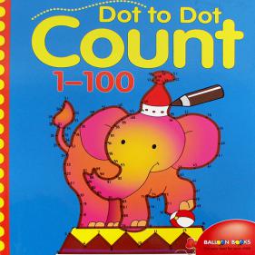 Dot to Dot Count 1-100 - 페이퍼북
