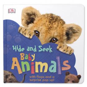 Hide and Seek Baby Animals - 플랩북
