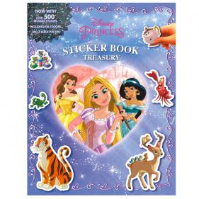 Disney Princess Sticker Book Treasury (Over 500 Stickers) - 스티커북