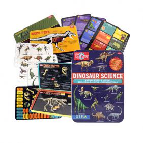 Dinosaur Science : Educational Magnets - 틴케이스