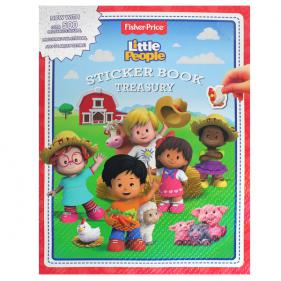 Fisher Price Little People Sticker Book Treasury - 스티커북