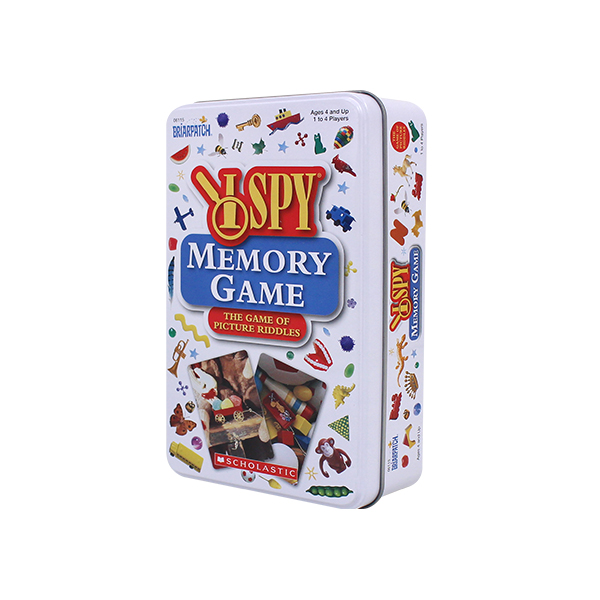 스콜라스틱 I Spy Memory Game : The Game of Picture Riddles (1 to 4 Players) - 카드/틴 케이스