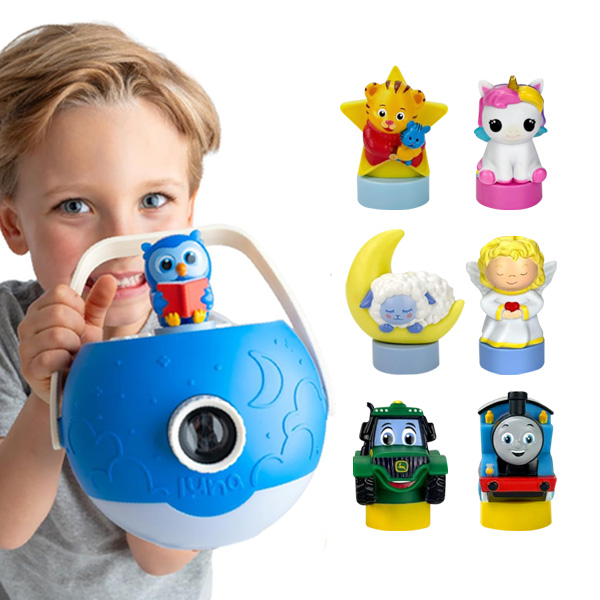 Luna StoryTime Projector Storyteller, Music Player, Night-light