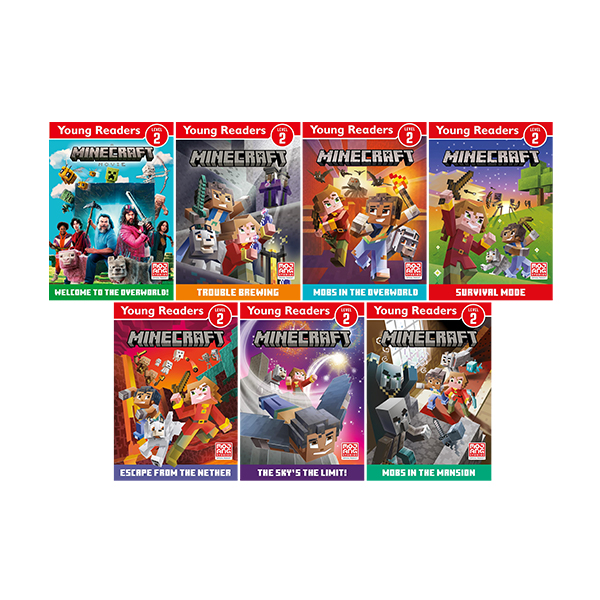 Minecraft Young Readers 6 Boos set (Level 2) - 페이퍼북