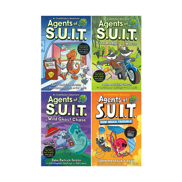 Agents of S.U.I.T. 4-Book Set - 그래픽노블/페이퍼북
