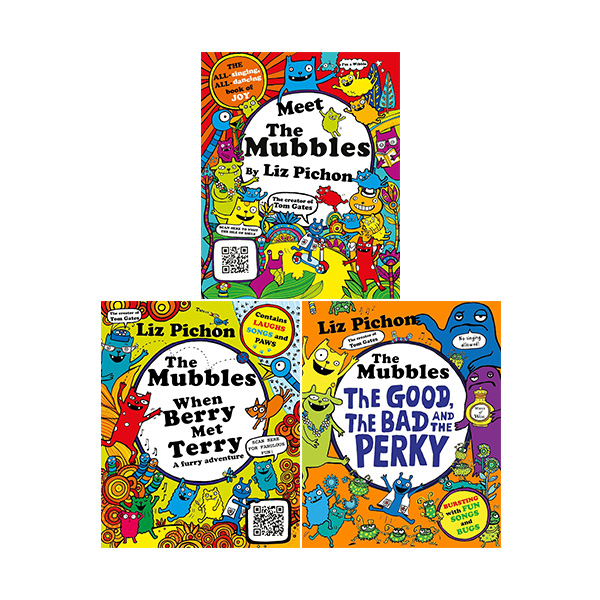 The Mubbles  3-Book Set (QR 콘텐츠) - 그래픽노블/페이퍼북