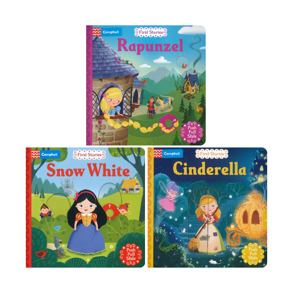 First Stories 3-Book Set (Rapunzel 외)(QR음원 포함) - 조작북/보드북
