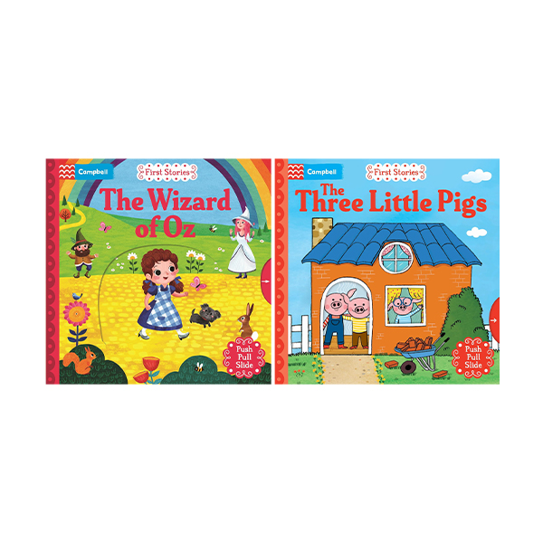 Campbell First Stories 2 Books Set (QR음원 포함) - 조작보드북
