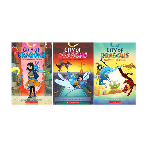 스콜라스틱 City of Dragons 3 Books Set - 그래픽노블/페이퍼북