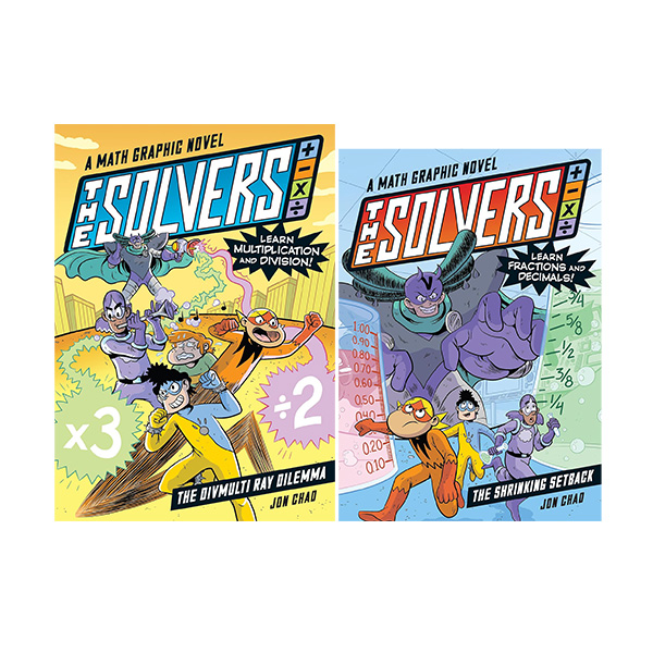 The Solvers 2 Books Set - 그래픽노블