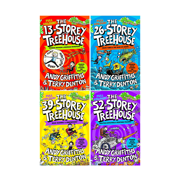The Storey Treehouse: Colour Edition 4-Book Set - 챕터북/페이퍼북