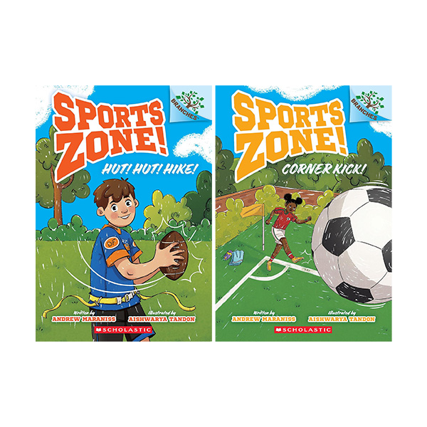 스콜라스틱 브랜치 Sports Zone! 2 Books Set - 챕터북/페이퍼북