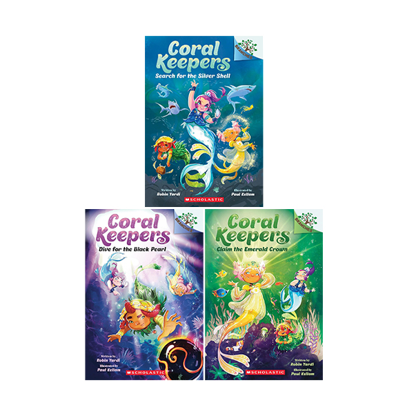 스콜라스틱 브랜치 Coral Keepers 3-Book Set - 챕터북/페이퍼북