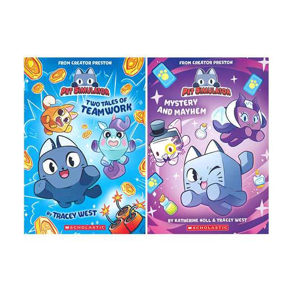 스콜라스틱 Pet Simulator 2 Books Set - 챕터북/페이퍼북