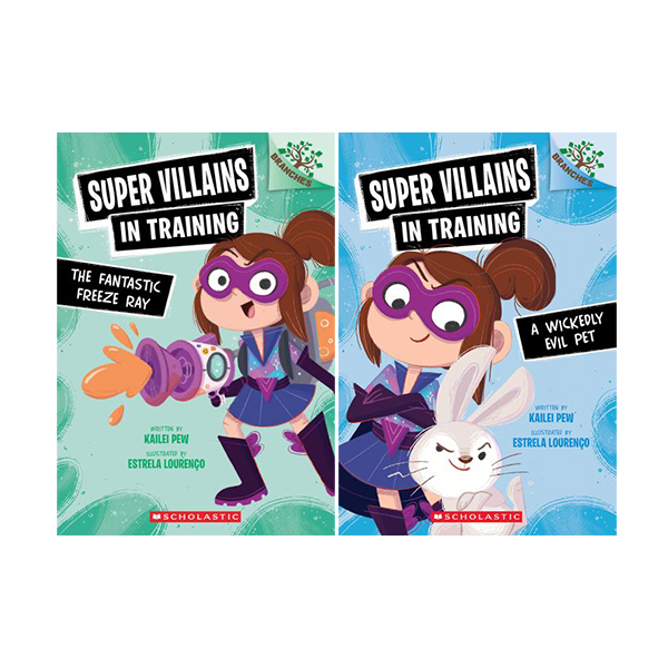 스콜라스틱 브랜치 Super Villains in Training 2-Book Set - 챕터북/페이퍼북