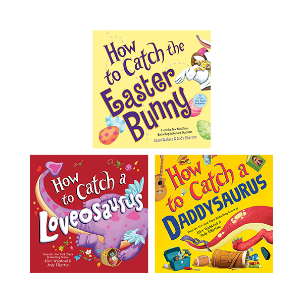 How to Catch 3 Books Set - 하드커버북