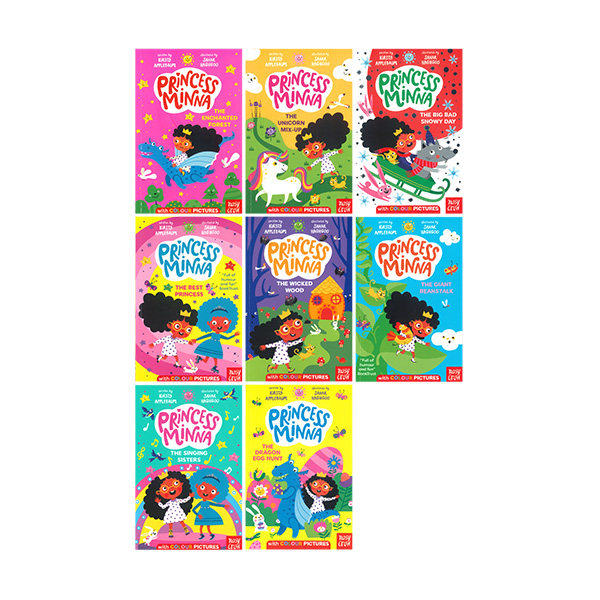 풀컬러 Princess Minna 8-Book Set - 챕터북/페이퍼북