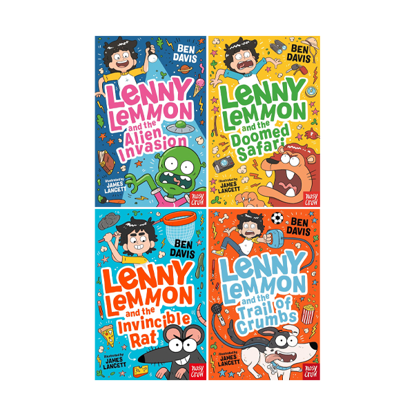 Lenny Lemmon and the 4 Books Set - 챕터북/페이퍼북