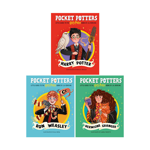 Pocket Potters: Little Guides to the Harry Potter Books 3-Book Set - 하드커버
