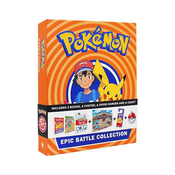 Pokemon : Epic Battle Collection 3 Books Set - 액티비티북/페이퍼북