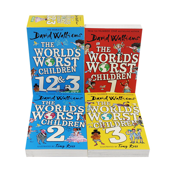 The World of David Walliams: The World's Worst Children 1, 2 & 3 Box Set - 챕터북/페이퍼북