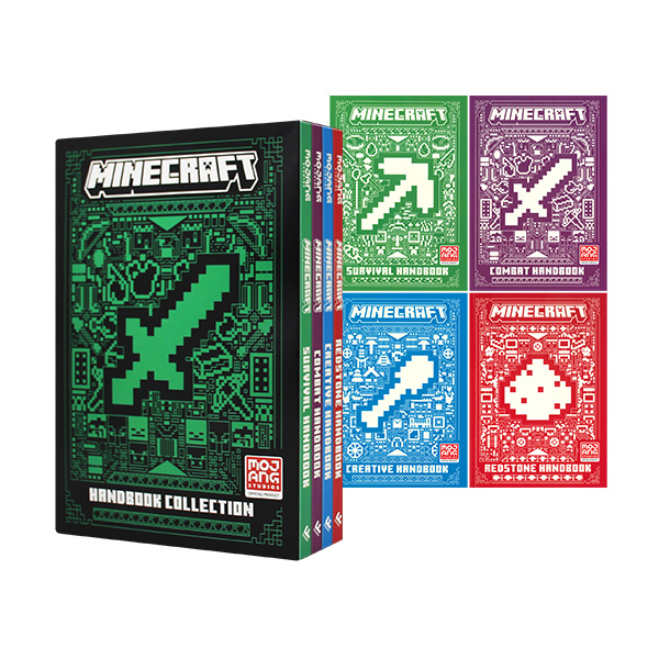 Minecraft Handbook Collection 4 Books Set - 페이퍼북