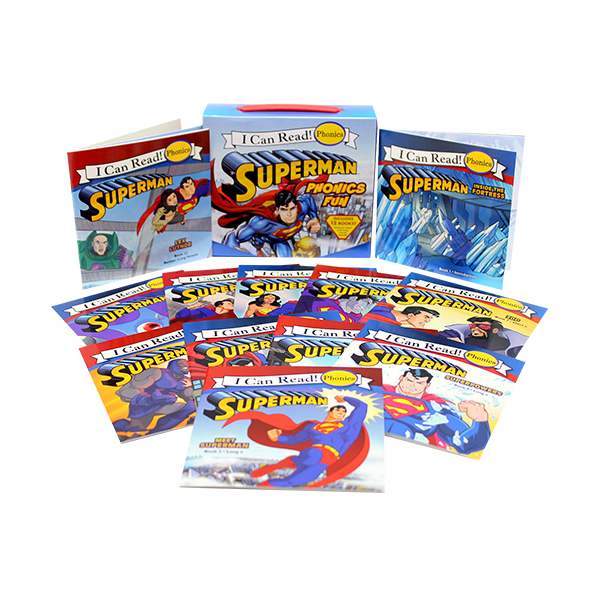 I Can Read!: Superman Phonics fun 12 Books Set - 페이퍼북