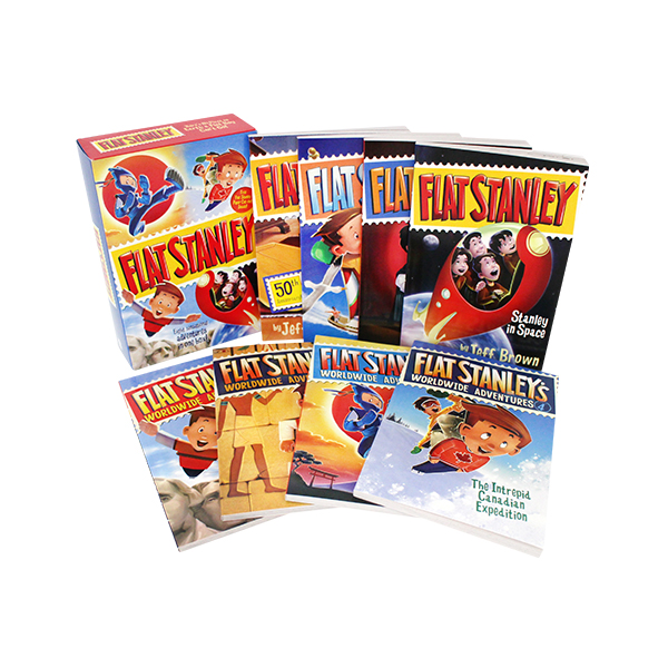 Flat Stanley : Eight Sensational Adventures in One Box! 8권세트 - 챕터북/페이퍼북
