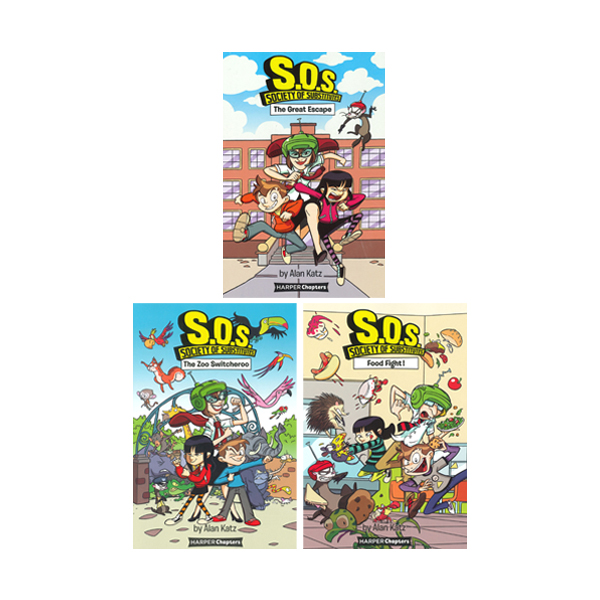 S.O.S. Society of Substitutes 3 Books Set - 챕터북/페이퍼북