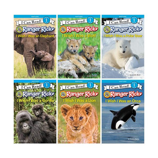 I Can Read! Level 1 Ranger Rick 6 Book Set - 페이퍼북