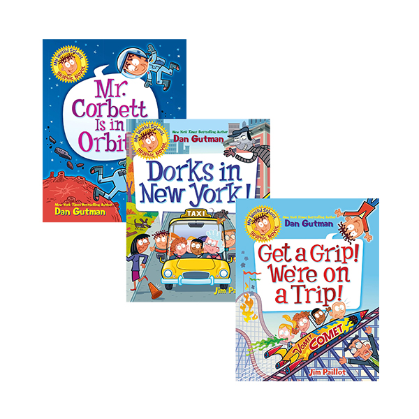 My Weird School Graphic Novel 3Books set - 페이퍼북