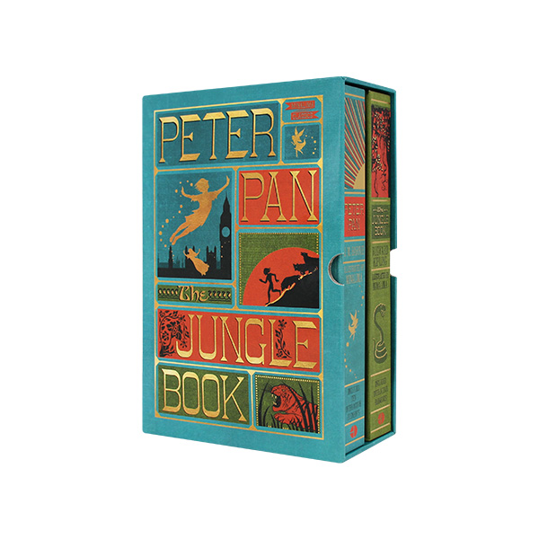 Minalima Classics : Peter Pan & The Jungle Book 2 Books Set - 하드커버