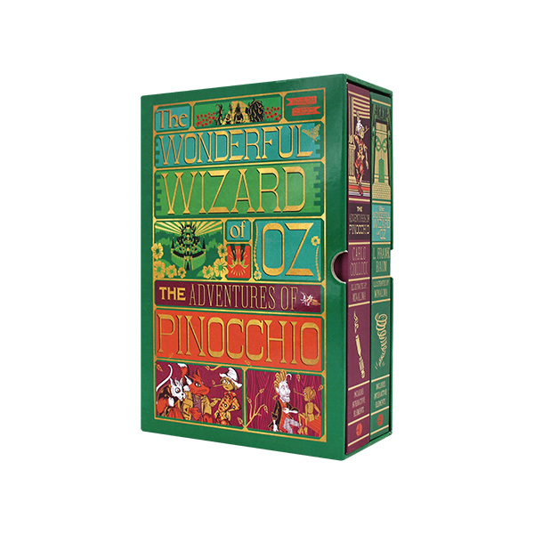 Minalima Classics : The Wonderful Wizard of Oz & The Adventures of Pinocchio 2 Books Set - 하드커버