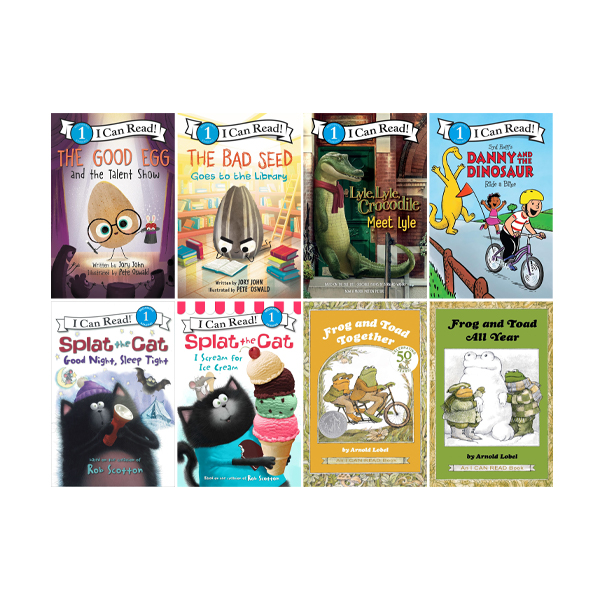 Read With Favorite Characters 8 Book Set (I Can Read! Level 1 & 2) - 페이퍼북