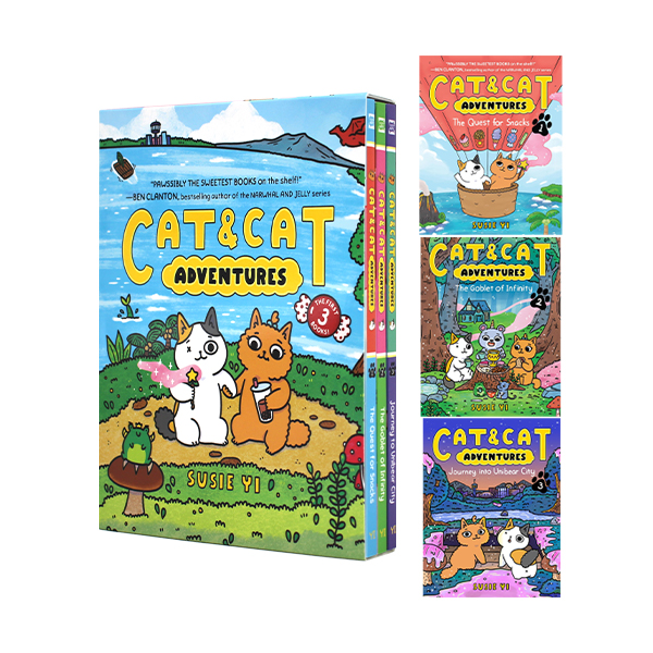 Cat & Cat Adventures 3-Book Box Set - 그래픽노블/페이퍼북