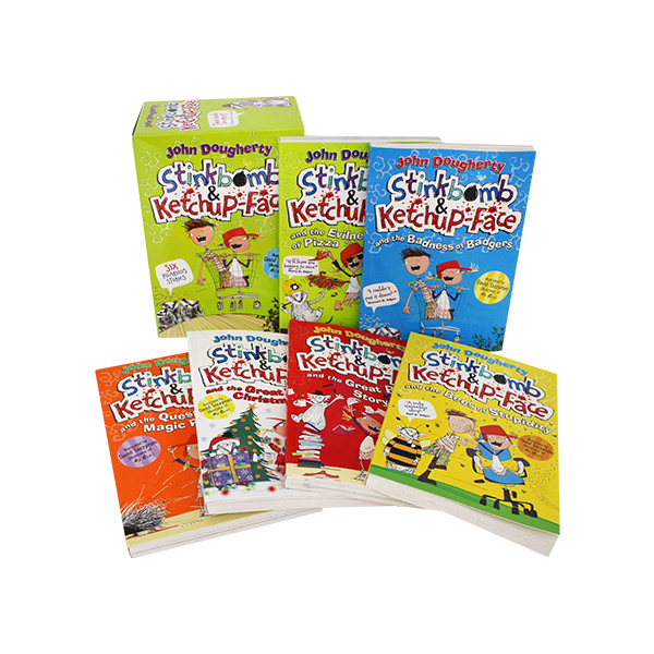 Stinkbomb & Ketchup-Face 6 Books Box Set - 챕터북