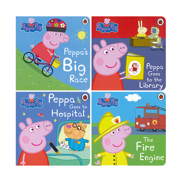 페파 피그 Peppa Pig 4 Board Book Set - 보드북