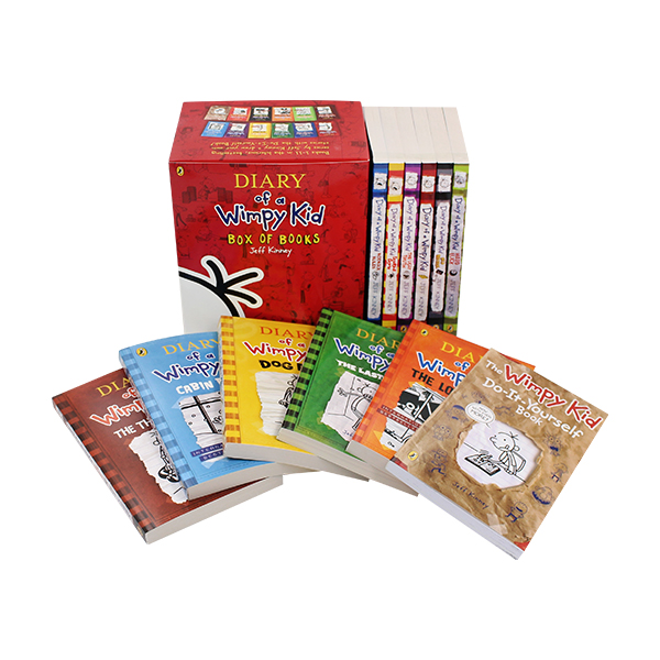 제프 키니 Diary of a Wimpy Kid Box of Books 12권세트 - 챕터북/페이퍼북