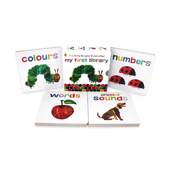에릭칼 The Very Hungry Caterpillar My First Library  - 보드북