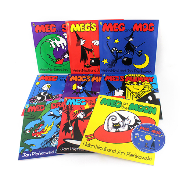 Meg & Mog collection (9 books and 1 CD) - 페이퍼북