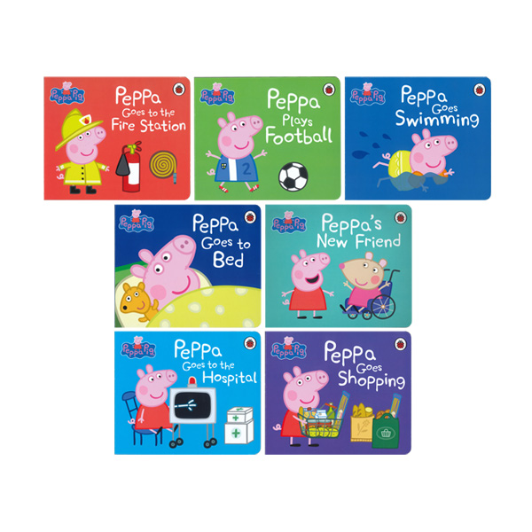 Peppa Pig 7 Books Set - 보드북