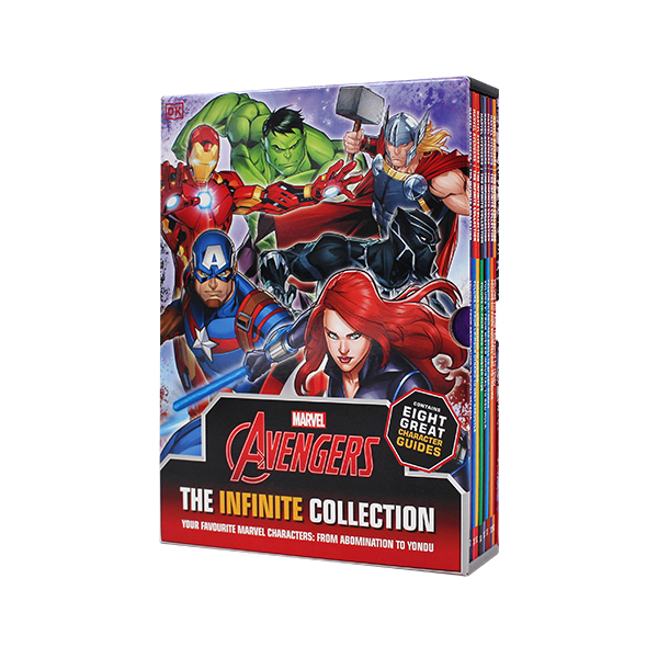 DK Marvel Advengers : The Infinite Collection 8 Books Set